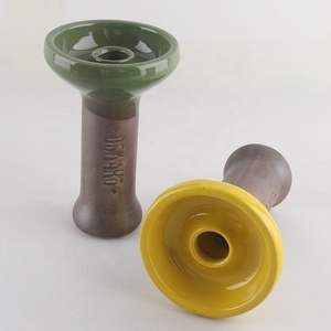 Oblako gốm bát cho hookah tigela de gốm Para narguile sơn mài phụ kiện kỹ thuật cuenco de gốm Para cachimba - Product Image 2