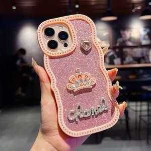 Funda de Silicona Suave con Purpurina y Diseño de Corona para Teléfono Móvil Tecno Spark 7 Camon 50 Pro, Venta al Por Mayor de Fábrica BAILI - Product Image 3