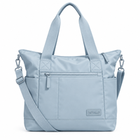 Sac fourre-tout en nylon léger personnalisé pour femmes, pour les trajets quotidiens, les voyages, grande capacité, sac à bandoulière avec plusieurs poches