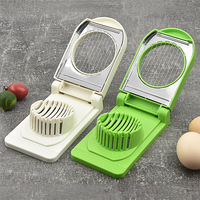 Home Kitchen Accessories Multi-functional Creative Egg Cutter Fruit Egg Slicer Multi-purpose Divide Cooking Slice Tool