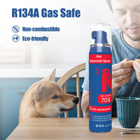 T130 Spray d'entraînement pour animaux 70g Correcteur d'entraînement Aide à l'éducation à la propreté Anti-aboiement Spray d'entraînement pour chiots et chiens
