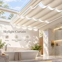 Stores solaires Yun Zhu pour lucarnes et auvents, stores télécommandés anti-UV pour patio, résidence, galerie