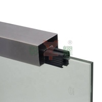 Fabrication de tuyaux en acier inoxydable Garde-corps en verre Tube inox 304 316L 2205
