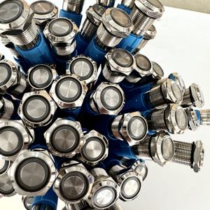 Sakelar tombol logam dengan kawat, kipas tahan air dan tahan debu, Harness sakelar logam berpendingin air - Product Image 5