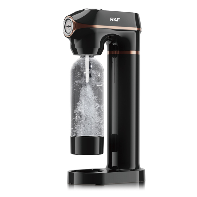 Soda Maker Manual Sparkling Water Machine One Click Carbonation Non Electric Beverage Maker 1L Soda Maker