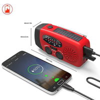 Professional Preppers Cb Shortwave angin darurat peringatan publik bersertifikat Radio dan senter untuk persiapan bencana