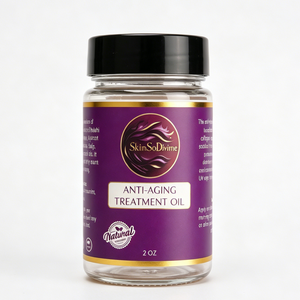 Etiqueta Cosmética Larga Personalizada de Color Morado, Adhesivo de Alta Resistencia, Impermeable, para Botellas de Maquillaje, Impresión de Logotipo de Marca Privada - Product Image 3