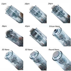 ตลับเข็มเดอร์มาเพ็น 9 พิน/12 พิน/36 พิน/42 พิน 3D/5D นาโน สำหรับดูแลผิว พร้อมตลับครีมบีบีพลาสติก - Product Image 2