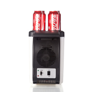 ตู้เย็นพกพาในรถยนต์ 6 ลิตร 12 โวลต์ แบบเซมิคอนดักเตอร์ สำหรับใช้ในรถยนต์ - Product Image 3