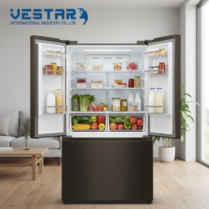 <span class=keywords><strong>Réfrigérateur</strong></span> Électrique Domestique Haute Qualité <span class=keywords><strong>500</strong></span>-599L 4 Portes Côte à Côte Portable Sans Givre Faible Bruit Nouveau Compresseur Inox - Product Image 5