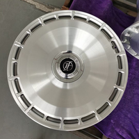YYufei Forged 22 Inch 16-Slot Solid Face OEM Style Wheels untuk Cadillac Escalade Tahoe Yukon 6x139.7 Brushed Silver
