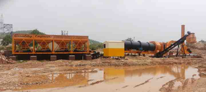 Large Volume <b>Stationary</b> Asphalt Drum Mixing Plant Core Components with <b>Engine</b> Pump Control Panel for Bitumen Projects - Product Image 5