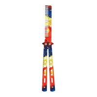 Couteau papillon en acier inoxydable de haute qualité, best-seller Wanmei, couteau papillon en plastique Balisong, peigne pour salon