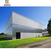 Edificio Metálico Prefabricado Anticondensación, Estructura de Acero para Taller o Almacén, Equipado con Sistemas de Drenaje de Techo Optimizados