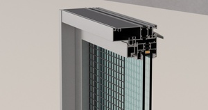 100T Narrow <b>Frame</b> Top Hung Aluminum Window with Insulated Glass for Home Ventilation 2.0mm thick aluminum <b>frame</b> matte black - Product Image 3