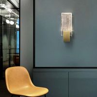 Lámpara de Pared LED Moderna de Alta Calidad para Lectura en Interiores, con Control Táctil, para Dormitorio