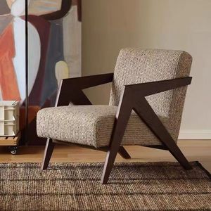 เก้าอี้โซฟาไม้สไตล์ฝรั่งเศสวินเทจ Lumio รุ่นโมเดิร์น <span class=keywords><strong>ขา</strong></span>โลหะ นั่งสบาย ทนทาน และเป็นมิตรกับสิ่งแวดล้อม เหมาะสำหรับห้องนั่งเล่น - Product Image 1