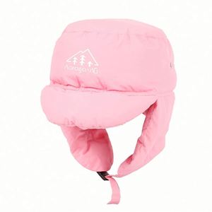 Casquettes de baseball d'hiver imperméables et chaudes de haute qualité en gros, avec cache-oreilles, broderie personnalisée, logo imprimé, 7 panneaux, unisexe - Product Image 4