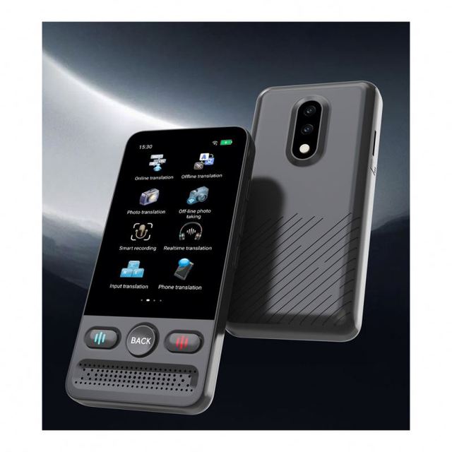 2026 Smart AI Translation Device with Touch Screen Real-time Photo Text Translate 160 Online ChatGPT Travel Office Translator