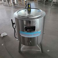 Machine de pasteurisation en acier inoxydable 304 pour le chauffage et le mélange par micro-ondes de confitures et de lait