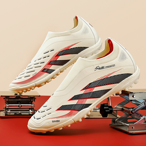 Botas <span class=keywords><strong>de</strong></span> fútbol con microtacos <span class=keywords><strong>de</strong></span> cuello bajo <span class=keywords><strong>de</strong></span> Factory <span class=keywords><strong>Outlet</strong></span>, personalizables con marca, opciones <span class=keywords><strong>de</strong></span> tamaño/color completas, malla transpirable para todo el año TF - Product Image 5