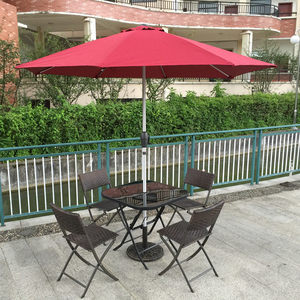 <b>Folding</b> Outdoor <b>Garden</b> Set Rattan Chair Small Coffee <b>Table</b> Patio Balcony Furniture 3 To 5 Piece - Product Image 1