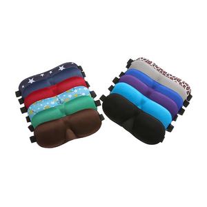 Di alta qualità 3d <span class=keywords><strong>eye</strong></span> mase per dormire con auricolari e borsa di velluto occhi oscuranti maschera aperta per la meditazione - Product Image 6