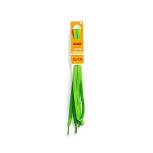 Laccio per Scarpe Ilan 120 Cm Verde Piatto per Sneakers - Product Image 2