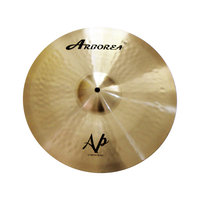 Pack de 7 Cymbales Professionnelles Arborea Série AP en Matériau B20, 9kg, Diamètre 50cm pour Batterie