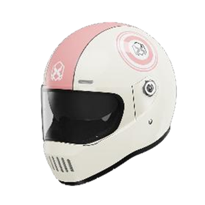 Casque de moto intégral de style rétro pour enfants en ABS avec doublure en mousse et fermeture à dégagement rapide Produit OEM de taille libre - Product Image 3