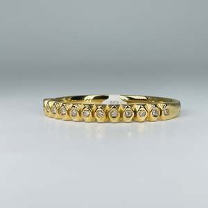 Diamond <b>Bracelet</b> 316L Stainless Steel PVD Gold Plating Sustainable Resistant Jewelry for Women - Product Image 1