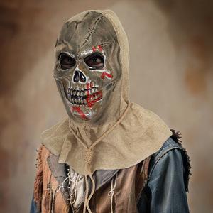 جديد ماكياج الكرة مهرجان الأداء الدعائم هالهالهلالية فزافة الدم هيكل عظمي قناع سماعة الرأس - Product Image 3