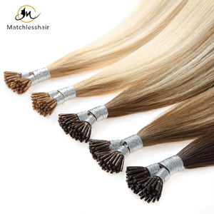Extensiones de cabello humano virgen con punta de queratina, venta al por mayor, peso ligero, suave, SIN ROTURA, SIN FRIZZ, cabello chino, LARGA VIDA - Product Image 5