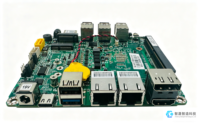 Placa Base Industrial Compacta Mini ITX de 12cm x 17cm Compatible con Procesador Intel con Puertos HDMI, DP y USB para Juegos, Negocios, Oficina e IPC