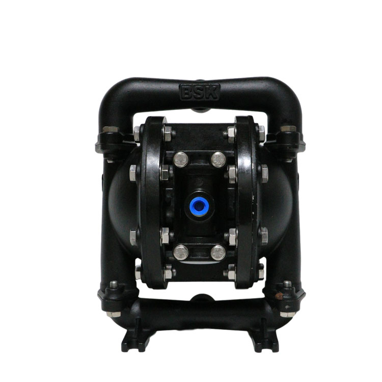BSK 1/2-Inch CS Carbon Steel Sump Pump Self-Priming Diaphragm Pump Rare Earth Ceramic Coating for Watering Diesel Solvent Resin