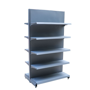 Support d'affichage simple face en fer robuste, étagère de supermarché autoportante pour un stockage efficace des produits dans les magasins de proximité - Product Image 3