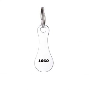 Manufacturer Custom Make Your Own Cart <b>Key</b> Chain <b>Trolley</b> Token Shopping Coin Keychain - Product Image 1