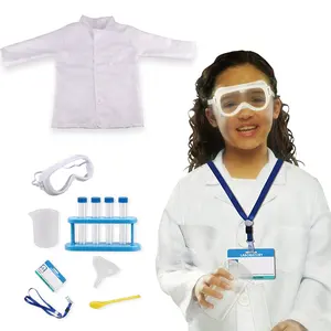 儿童科学实验室工具包装扮玩具儿童服装科学家服装男孩女孩科学实验角色扮演