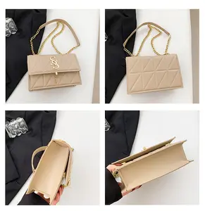 Luxury Vintage 2024 New Women's Fashion Retro Simple Casual Versatile Handbag Large Capacity Shopping Bags For Female