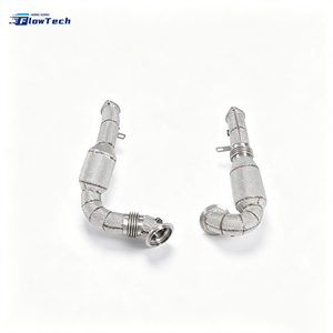 ท่อไอเสียตรงสำหรับ BMW F01 740i F02 740Li N54 3.0T Twin Turbo – สแตนเลส 304 แบบ Bolt-On เพิ่มประสิทธิภาพ - Product Image 2