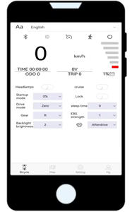 Liviae Changzhou Liya NFC carte démarrage application réglage écran Central affichage pour M5 G14 M9 Boyueda S5 Q7 Pro Max Scooter électrique - Product Image 5