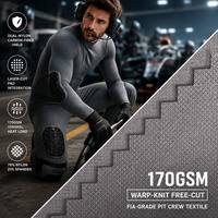Tissu extensible en mélange de polyamide spandex tricoté en chaîne douce pour vêtements de sport-Service personnalisé à guichet
