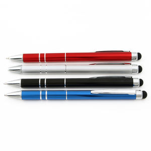 Promo Stylo Bille en Aluminium Personnalisable avec Logo, Pointe de 1 mm, Largeur d'écriture de 1,0 mm, Couleur Noire - Product Image 3