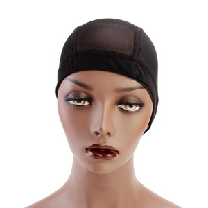 Thời Trang Spandex Tóc Giả Mũ Căng Polyester Hat Spandex <span class=keywords><strong>Dome</strong></span> Sóng Mũ Thoáng Khí Lưới Áo Thun Hat - Product Image 4