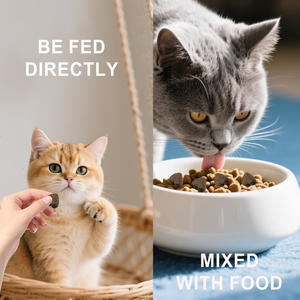 Friandises à mâcher anti-<span class=keywords><strong>puces</strong></span> et tiques pour chats, 200g – Maintient la vitalité du pelage, soutient la santé urinaire et intestinale – Approvisionnement direct usine - Product Image 4