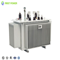 Transformateur immergé dans l'huile triphasé ANSI 30KVA 50KVA 80KVA 100KVA 150KVA 200KVA 250KVA 315KVA 400KVA pour équipement industriel