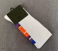 Chaussettes Hautes Unisexe Super Élite OEM Personnalisées Respirantes en Tricot Épais pour Jeunes, Idéales pour le Basketball, le Cyclisme et le Football