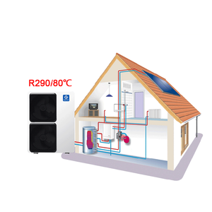 Pompe à chaleur air-eau R290 EVI 10kw 13kw 16kw 19kw pour chauffage et refroidissement, chauffe-eau 10kw 13kw 16kw 19kw air-eau R290 - Product Image 3