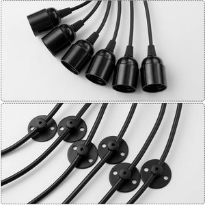 Vintage Nhiều Đèn Công Nghiệp Treo Ánh Sáng Lịch Thi Đấu Spider <span class=keywords><strong>Light</strong></span> Chandelier - Product Image 3