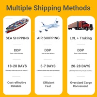 Expédition au Mexique via des agents d'approvisionnement Alibaba en Chine, service de transitaire logistique DDP, livraison porte à porte, LCL + Express